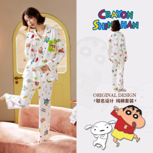 Crayon Shin-chan long-sleeved set [Women's Style]