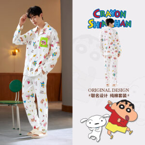 Crayon Shin-chan long-sleeved set [Man's Style]